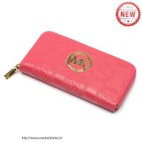 michael kors logo monogram signature groot roze portefeuilles Handtassen Outlet ndx7u927